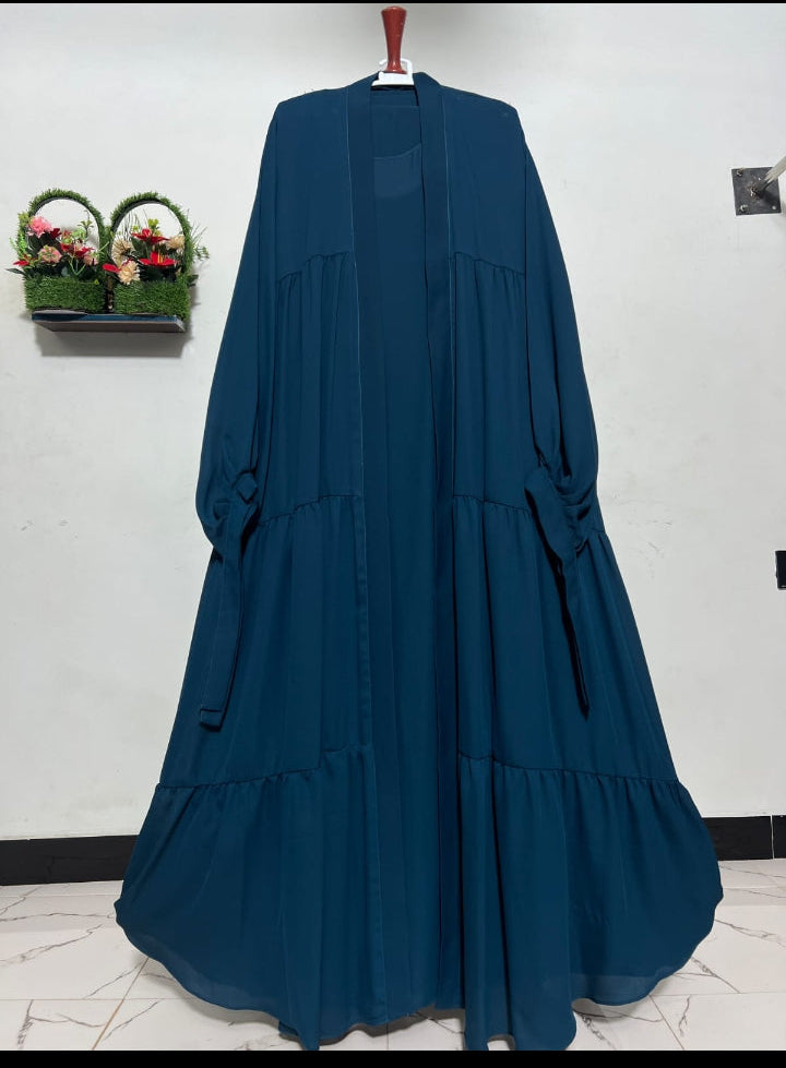4 Piece Gather Abaya