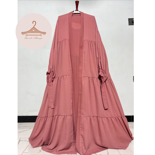 4 Piece Gather Abaya