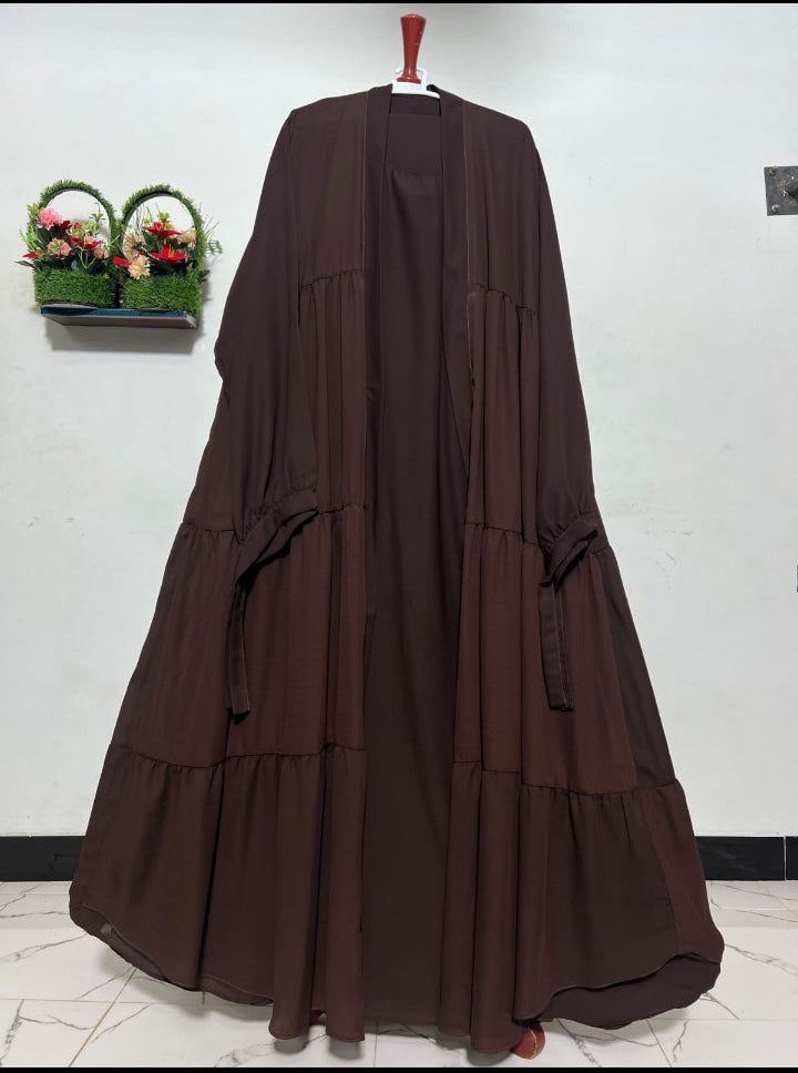 4 Piece Gather Abaya